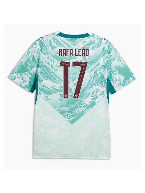 Portugal Rafael Leao #17 Replika Borta Kläder VM 2026 Kortärmad Portugal Rafael Leao #17 Replika Borta Kläder VM 2026 Kortärmad